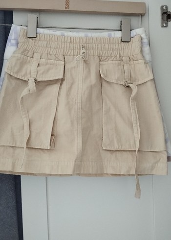 Zara Zara Bej cepli çocuk etek