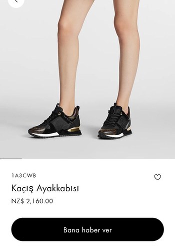 Louis Vuitton Monogramli Siyah Sneaker