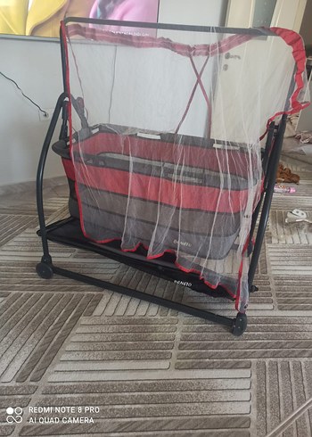 Chicco Kırmızı Bebek Beşiği ve Sepeti