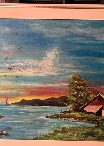 Beden Yağlı boya Tablo