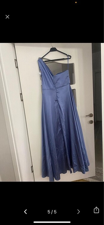 Mavi elbise - Görsel 5