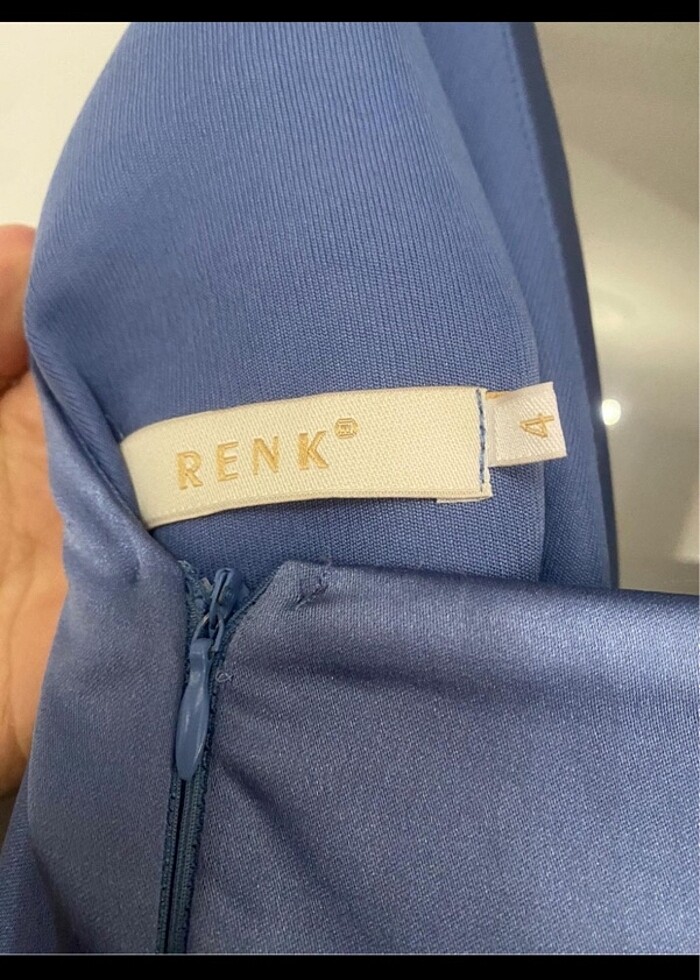 Mavi elbise - Görsel 4