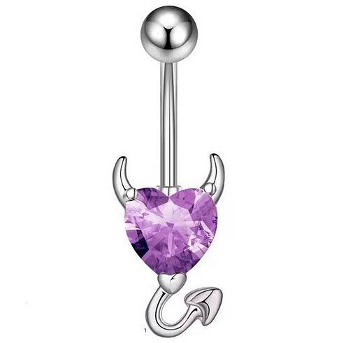 Beden çeşitli Renk Göbek piercing