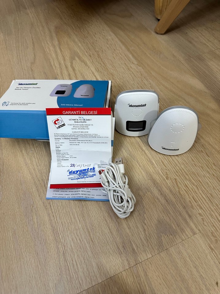 Duyumtek Bebek Telsizi 300 Metre Menzilli - Görsel 4