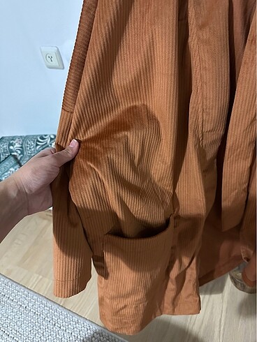 Beyaz Butik Kadife ceket
