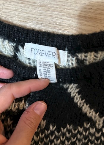 Siyah Nakışlı Bohem Kız Panço - Görsel 3