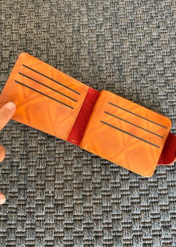 Dolar Desenli Kahverengi Erkek Cüzdan - Görsel 2