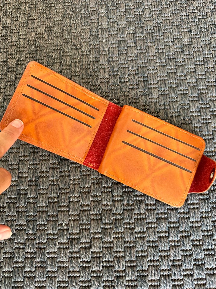 Dolar Desenli Kahverengi Erkek Cüzdan - Görsel 2