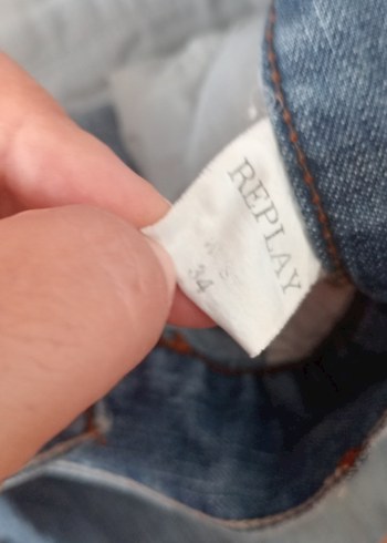 diğer Beden mavi Renk Mini Denim Şort