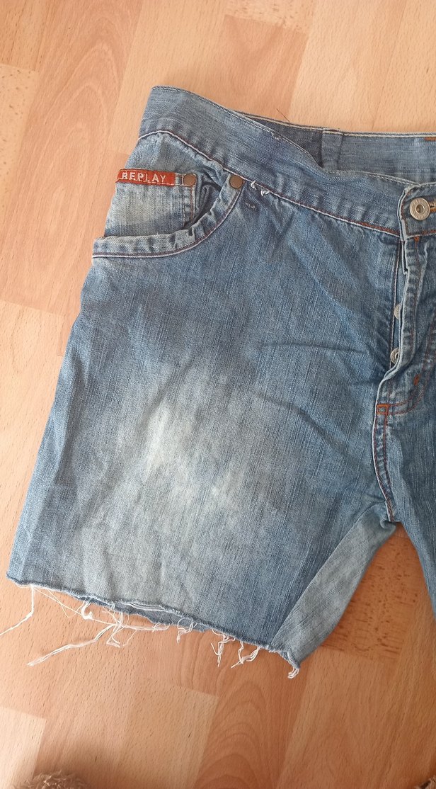 Mini Denim Şort - Görsel 2