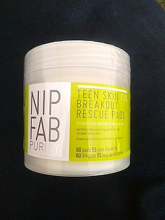 Nip fab yüz temizleme pedi
