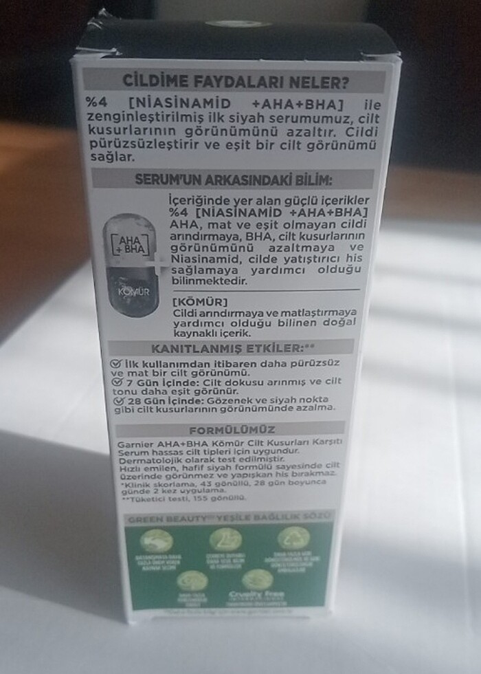 Garnier AHA BHA SERUM - Görsel 3