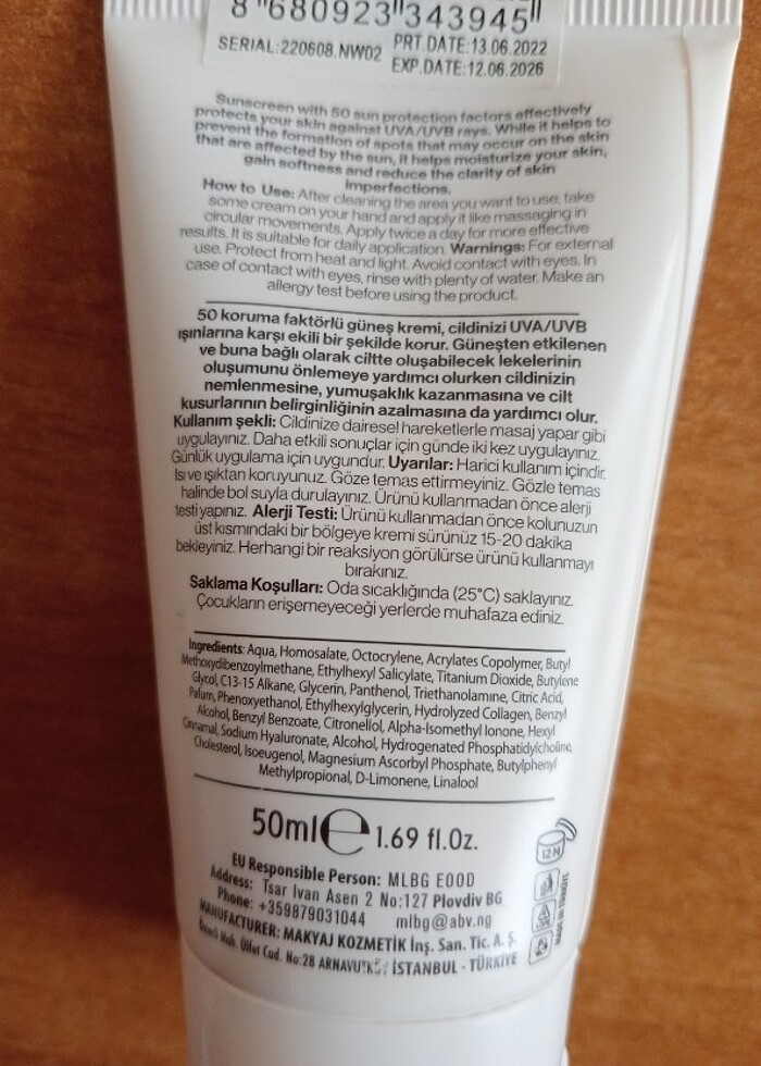 New Well Leke Karşıtı Güneş Kremi - Görsel 4