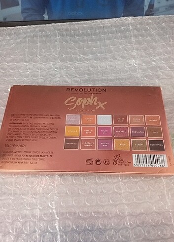 Beden Renk Revolution Sophx Extra Spice koleksiyon far paleti