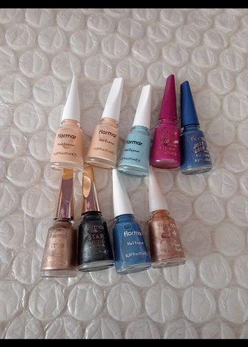 Flormar Çok Renkli Pastel Oje Seti