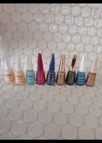 Flormar Flormar Çok Renkli Pastel Oje Seti