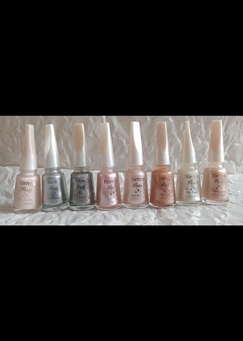 Flormar Flormar Pastel Bej Oje Seti