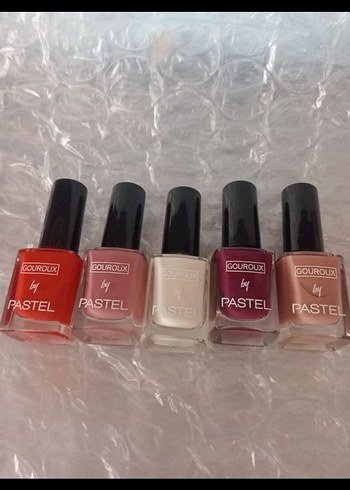 Pastel Pastel Flormar Çok Renkli Oje Seti