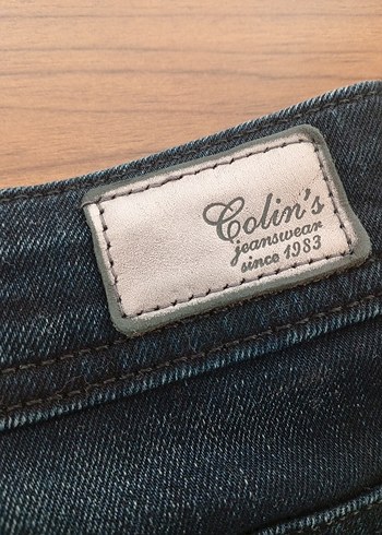 Colins Lacivert Midi Denim Etek - Görsel 6