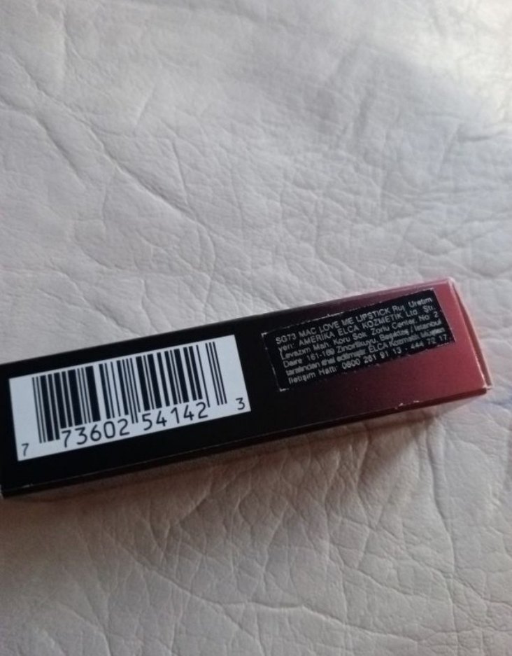 MAC Love Me Ruj - Görsel 4