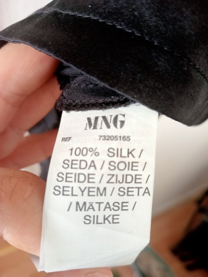 Mango İpek Bluz - Görsel 4