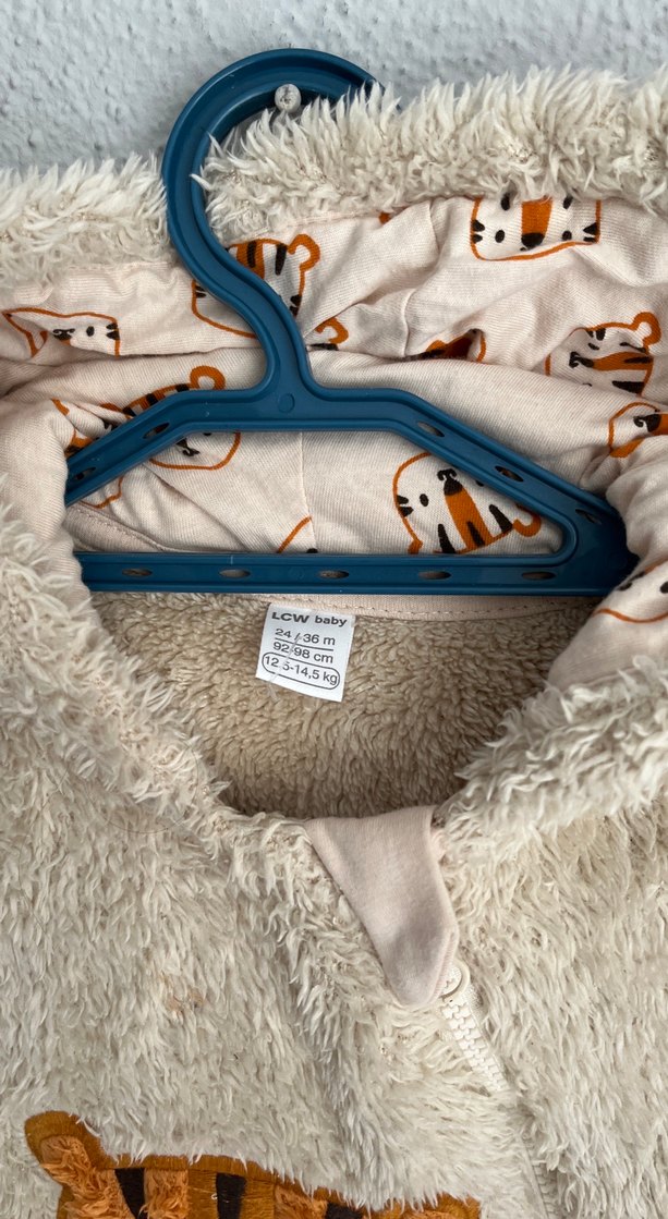 Kürklü Kapüşonlu Bebek Tulum - Görsel 2