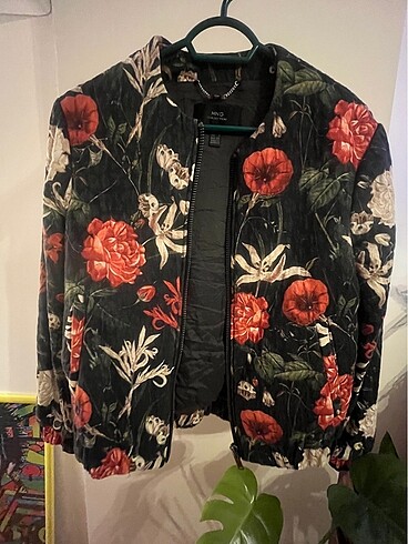 xs Beden siyah Renk Mango Bomber Ceket