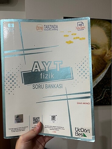 Üç dört beş ayt fizik soru bankası