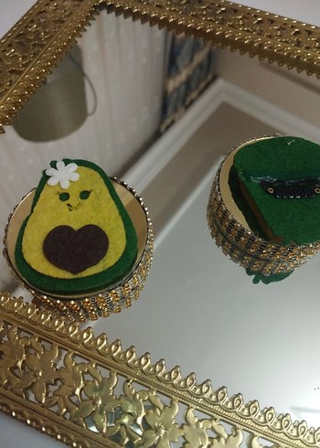 saçsız bebek tokası avakado