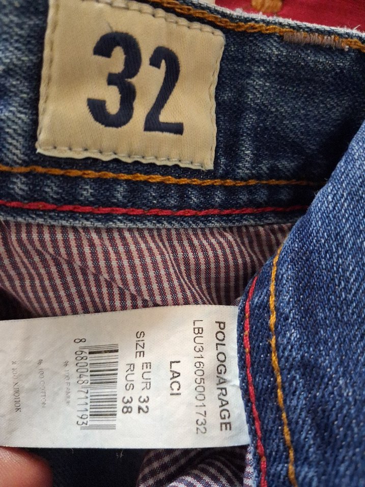 erkek  Lacivert Denim Mini Şort - Görsel 5