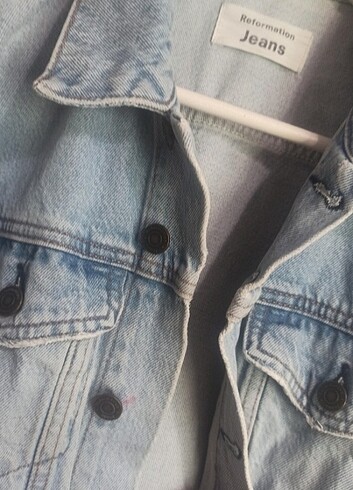 Reformation jeans kot ceket