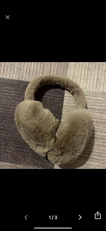 Peluş kulaklık