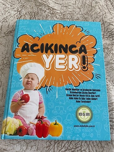 Ek gıda kitabı acıkınca yer!