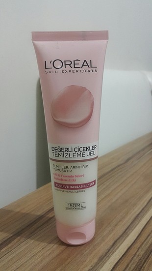 Loreal değerli çiçekler temizleme jeli