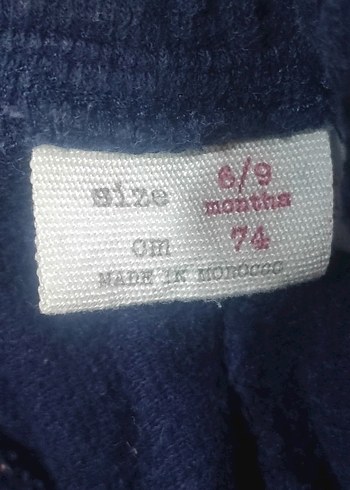 Sarı Düğmeli Erkek Çocuk Bol Kesim Pantolon - Görsel 6