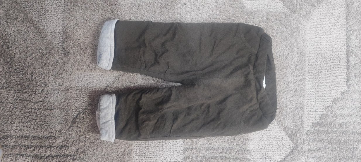 Uzun Kollu Erkek Bebek Gri Takım - Görsel 5