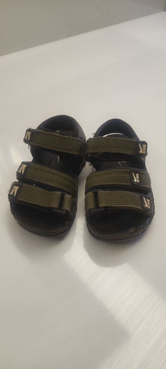 Kemerli Kamuflaj Desenli Erkek Çocuk Sandalet - Görsel 5