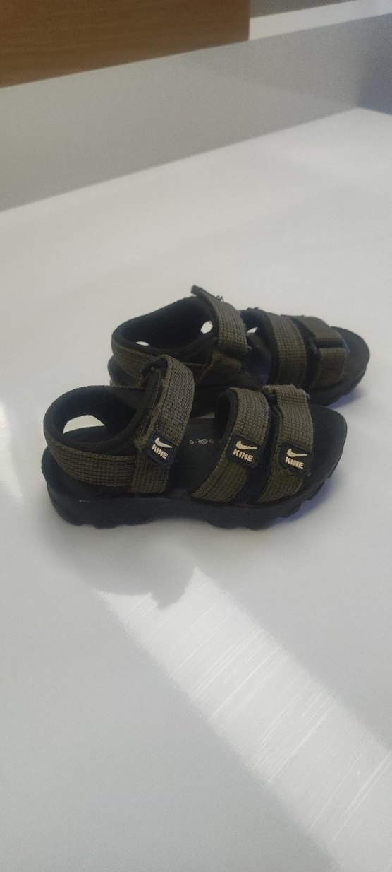 Kemerli Kamuflaj Desenli Erkek Çocuk Sandalet - Görsel 2