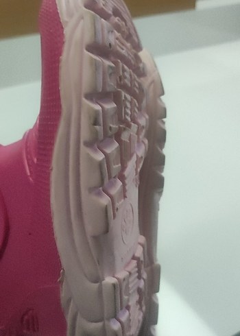 Pembe Kız Çocuk Lastik Çizme - Görsel 5