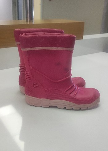 Pembe Kız Çocuk Lastik Çizme - Görsel 2