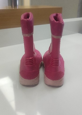 Pembe Kız Çocuk Lastik Çizme - Görsel 4