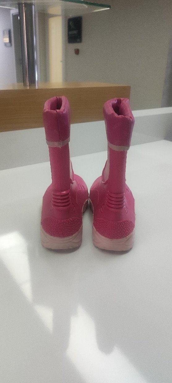 Pembe Kız Çocuk Lastik Çizme - Görsel 4