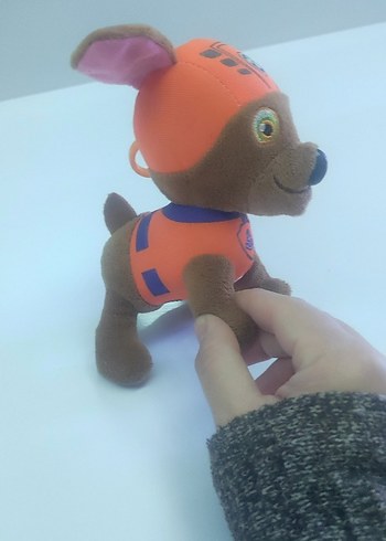 Renkli Kahverengi Peluş Oyuncak Köpek - Görsel 2