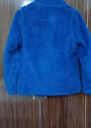 s Beden mavi Renk Kadın Mavi Uzun Kollu Sıcak Ceket XS.S beden uyu