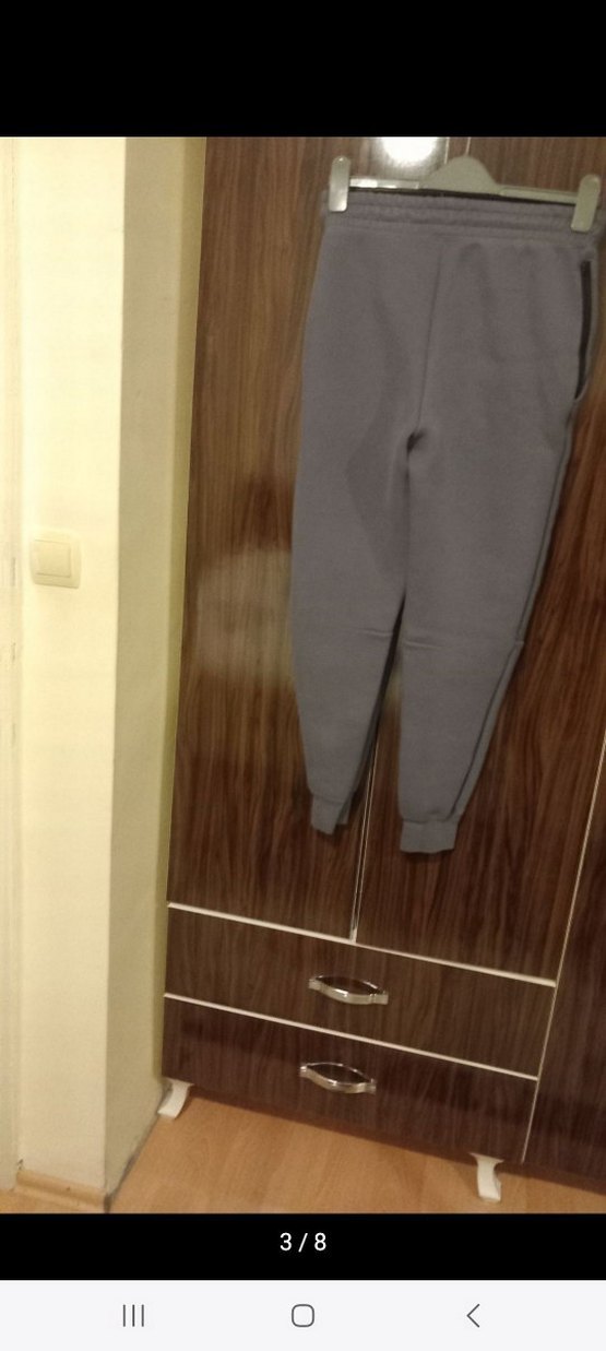 Kadın Gri Nike Eşofman Altı - Görsel 4