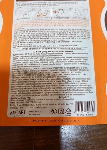  Beden Soft Miracle Ayak Peeling Paketi