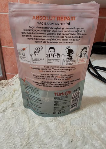 L'AXE Saç Bakım Proteini Parlak Yumuşak Saçlar - Görsel 2