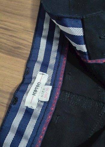 Erkek Siyah Kemerli Denim Pantolon - Görsel 3