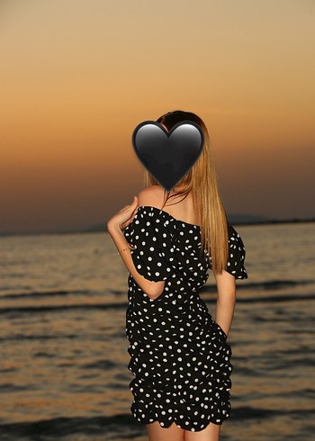 Zara Puantiyeli Siyah Mini Elbise