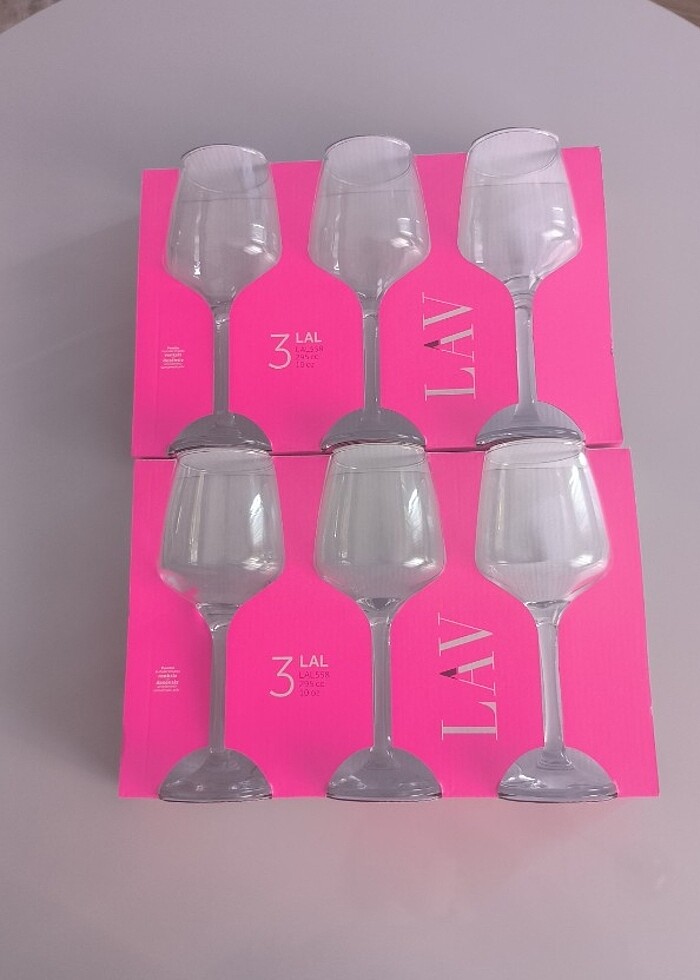 Lav 6 lı kadeh - Görsel 3